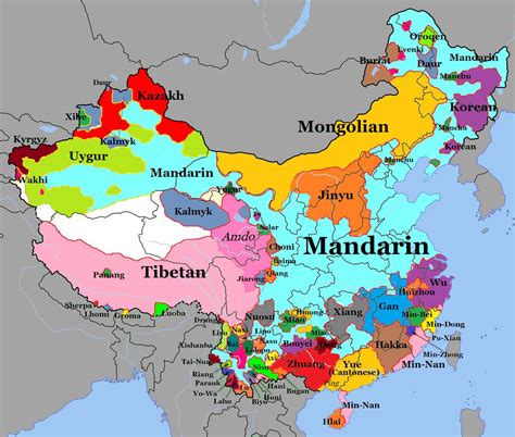 what are the languages of china